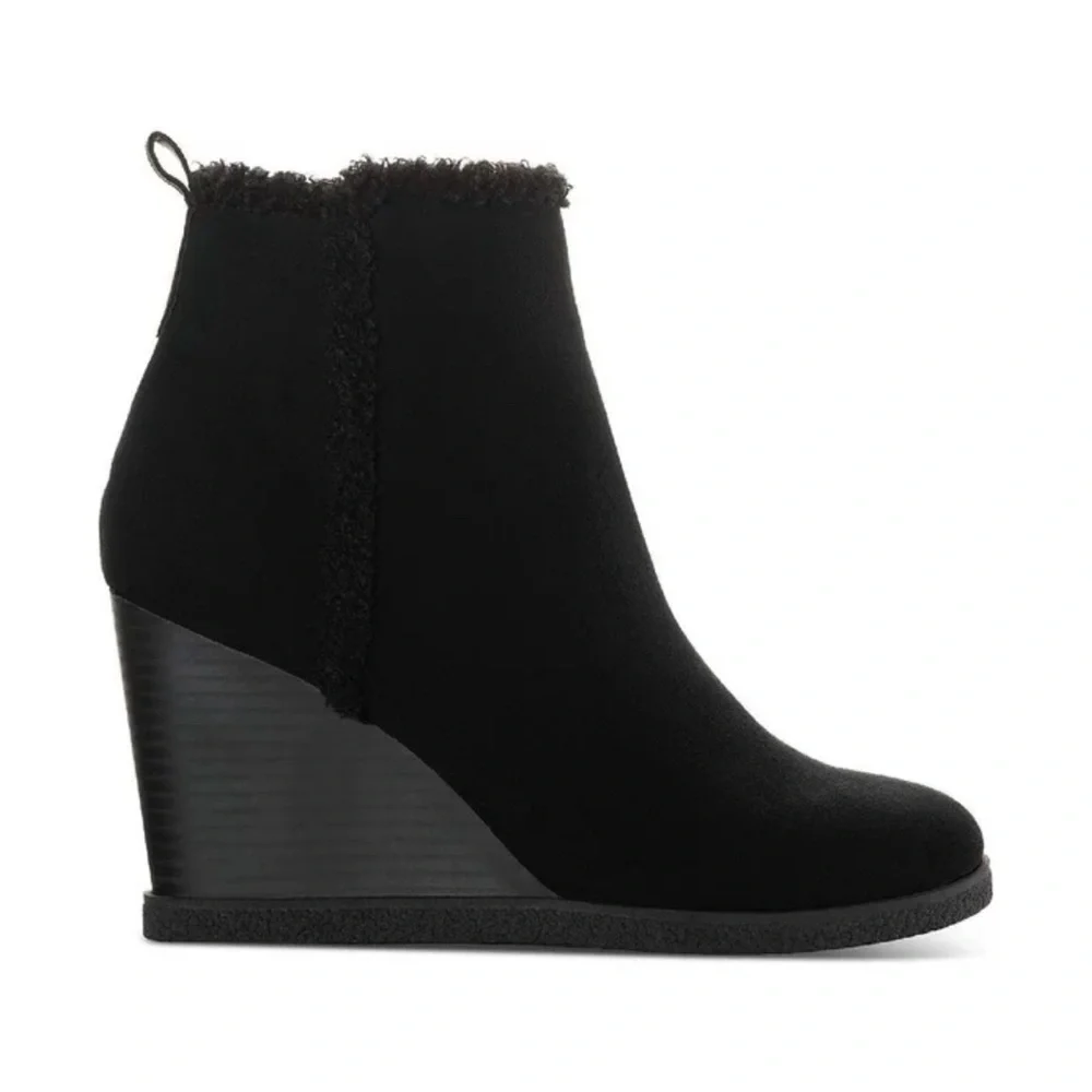 Sun + Stone NIB Camille’s Wedge Booties SIZE 11